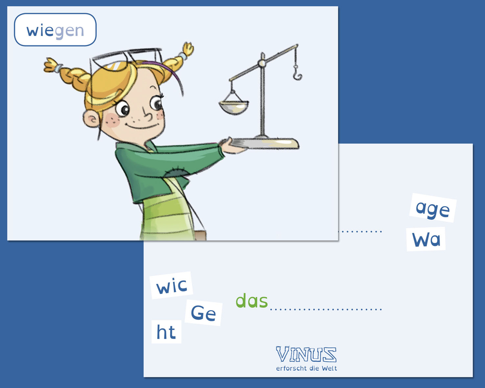 Die Sprachlernkarten unterstützen den sprachsensiben und binnendifferenzierten Unterricht.
